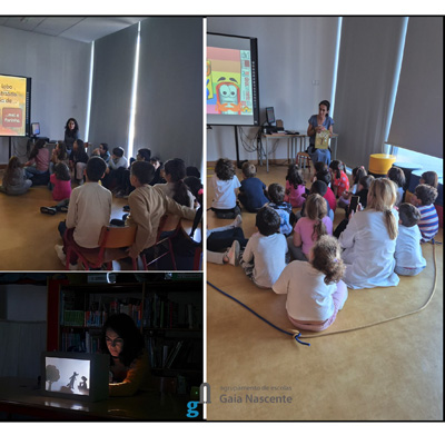 Atividades na Biblioteca Escolar Fernando Guedes