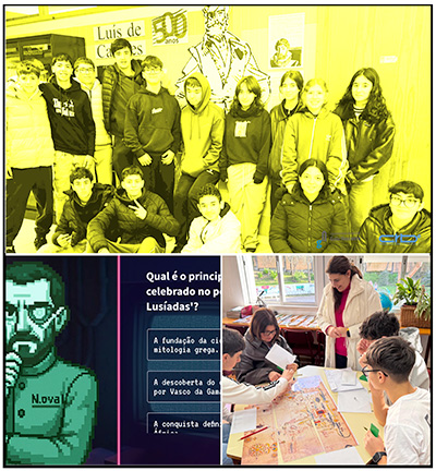 Formação de Leitores -  9.º ano celebra Luís de Camões