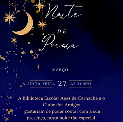 Noite da Poesia em Anes de Cernache