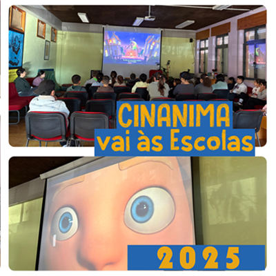 CINANIMA vai às Escolas 2025