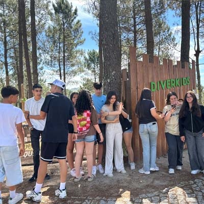 Diver Lanhoso enche-se de aventura e adrenalina em viagem de finalistas