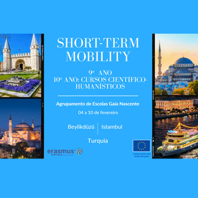 Mobilidade Erasmus+ |Cursos Científico-Humanísticos 9ºano e 10ºano