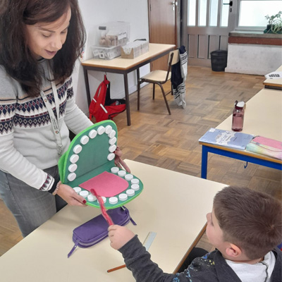 “Escola de Sorrisos” na Escola Básica do Freixieiro (UCC Margem - PES)