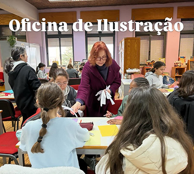 Na Biblioteca Anes de Cernache, as palavras ganharam cor, forma e imaginação.