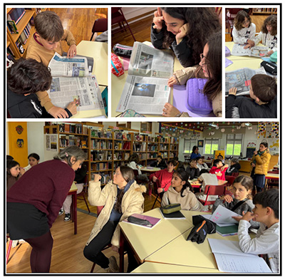 Sessão de Leitura e Comentário de Notícias com a jornalista e escritora Isabel Peixoto