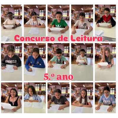 Concurso de Leitura em Voz Alta - 5ºano