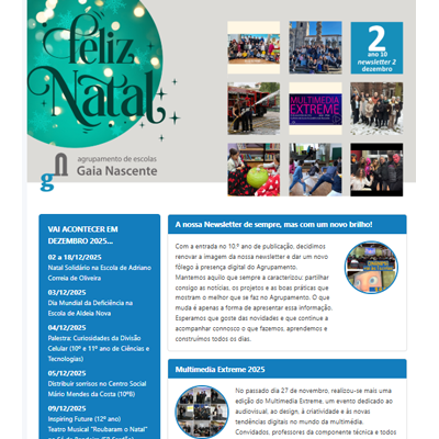 A nossa Newsletter de sempre, mas com um novo brilho!