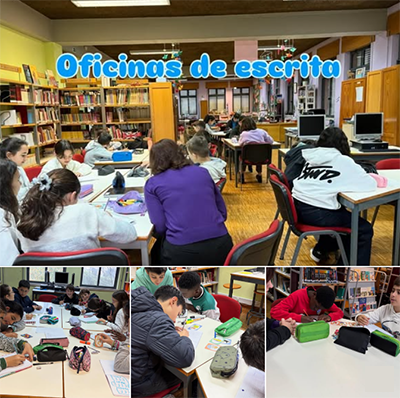 Oficinas de escrita no 6ºano, na EBAC