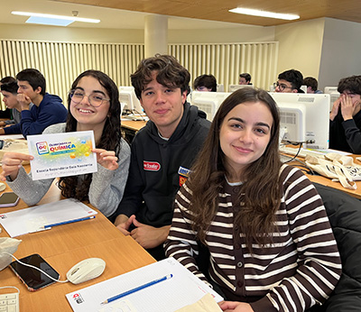 Alunos de Ciências e Tecnologias da ESGN nas Olimpíadas de Química 2026