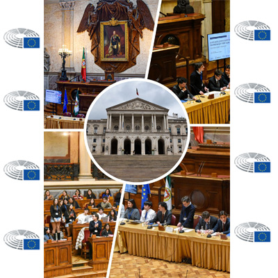 Encontro de Escolas Embaixadoras do Parlamento Europeu – a voz dos jovens num mundo em mudança: Portugal na UE