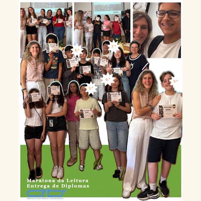 Maratona da Leitura - Entrega de Diplomas