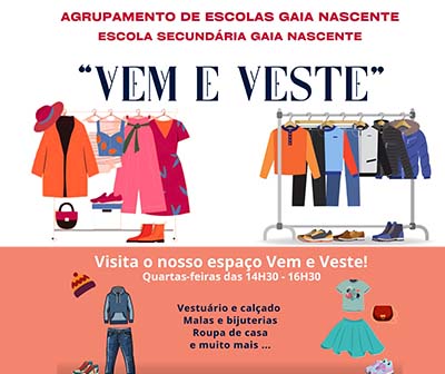 Vem e Veste - Doação em novembro