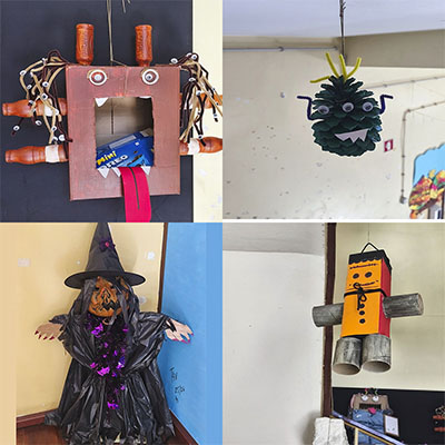 A turma do 2.º ano da Escola de Vilar dá vida aos monstros!